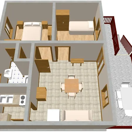 Apartment By The Sea Valun, Cres - 386